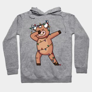 Dabbing Ox, Happy Moo Year 2021 Hoodie